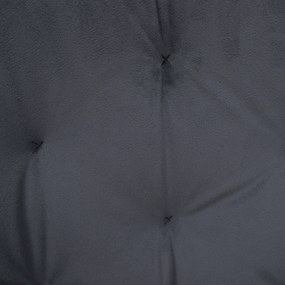 Design fotel, szürke Velvet szövet, VERIO