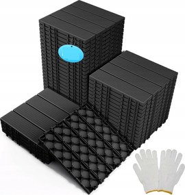 Kompozit terasz csempe 30x30 cm kerti erkély időjárásálló