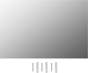 vidaXL téglalap alakú falitükör 60 x 40 cm
