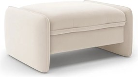 Krémszínű bársony lábtartó Georgia – Micadoni