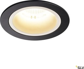 SLV 1003872 NUMINOS DL M Fürdőszobai Beépíthető Lámpa Fehér, Fekete LED IP44