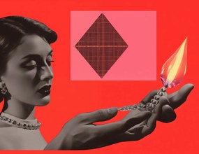 Poszter 65x50cm A valóság kiégése