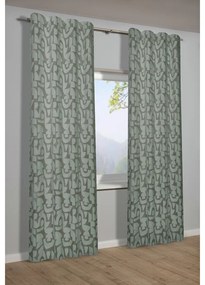 Zöld jacquard függöny 135x245 cm Dekor – Sehlbach