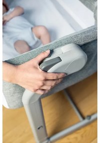 Chicco - 2 az 1-ben NEXT2ME MAGIC EVO babaágy sötétszürke