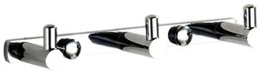 Mexen tripla törölköző fogas, Króm - 709163-00