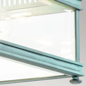 Elstead HOLBORN-F-VDG - HOLBORN kültéri lámpa 2xE27/60W/230V IP44 türkiz