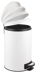 WENKO 22707100 - LEMAN szemetes 25x38 cm fehér/fekete