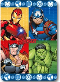 Bosszúállók Hero Force polár takaró 100x140cm