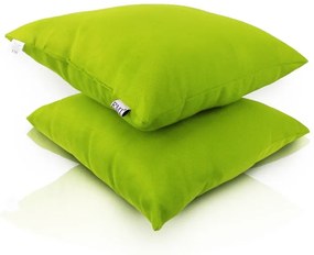 EMI zöld színű 40x40 cm velúr dekor párna, Egyedi varrás - kérjük, a méreteket a megjegyzésben tüntesse fel