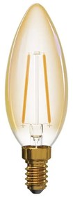 Vintage Candle Warm White LED izzó, 2,1W E14 - EMOS