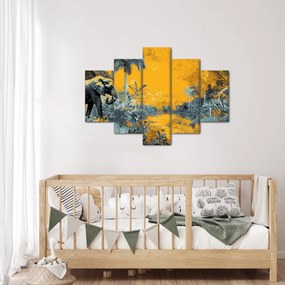 Kép - Elefánt a természetben (150x105 cm)