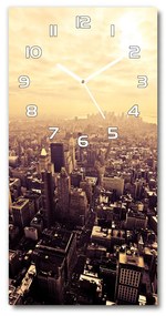 Négyszögletes fali üvegóra Manhattan new york city pl_zsp_30x60_f_28407942