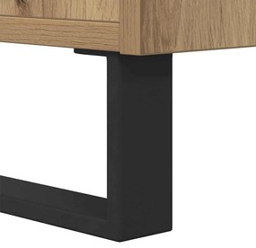 vidaXL Dohányzóasztal Artisan tölgy 102 x 44,5 x 50 cm Faanyag