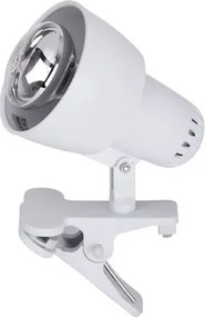íróasztali lámpa e14 40w fehér clip