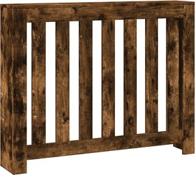 vidaXL füstös tölgy színű szerelt fa radiátorburkolat 104 x 20 x 82 cm