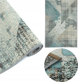 Lapos Szövésű Zsinóros Szőnyeg Szobába 80x150cm