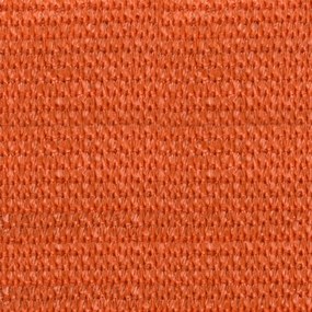 narancssárga HDPE napvitorla 160 g/m² 2,5 x 3,5 m
