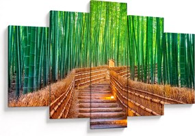 Kép - Japán bambusz erdő (150x105 cm)