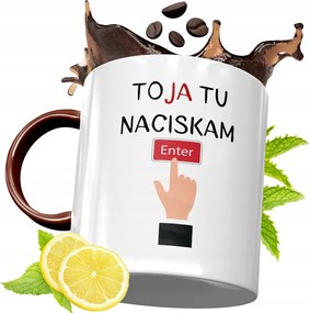 Bordó Bögre Informatikusoknak Születésnapi Ajándék fényképes nyomtatással