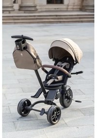 QPlay - COMFO MAX 7 az 1-ben gyerek tricikli, bézs