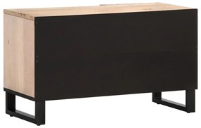 tömör mangófa TV-szekrény 80 x 34 x 46 cm