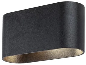 Rabalux 7023 - Fali lámpa KAUNAS 1xG9/10W/230V fekete