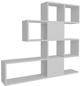 könyvespolc Karlin - White