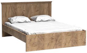 Franciaágy 160 cm Atena 05 (ágyráccsal) (arany craft). Akció -18%. 1055337