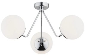 Argon 1477 - Felületre szerelhető csillár TOMAR 3xE27/15W/230V fényes króm