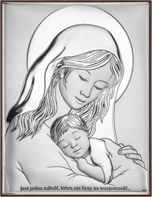 Szűzanya kép gyermekkel Gravírozás Ingyen DS38X2X