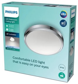 Philips - LED fürdőszobai mennyezeti lámpa DORIS LED/17W/230V 4000K IP44