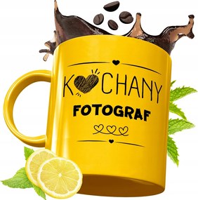 Prémium Arany Bögre Fotósnak Ajándék Nyomtatott Fotóval