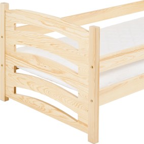 Gyerekágy MELA 80 x 160 cm, fenyő Ágyrács: Lamellás ágyrács, Matrac: EASYSOFT 10 cm matrac
