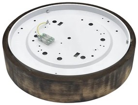 Brilagi - Mennyezeti lámpa CARVALHO SMOKEY 2xE27/60W/230V tölgy, átm. 37,5 cm