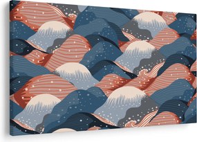 Kép - Japán hullámok (90x60 cm)