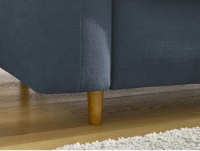 Sötétkék kanapé mindennapos alvásra-kinyitható 200 cm Cocoone – Bobochic Paris