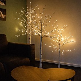 VOLTRONIC® Dekoratív fa LED 180 cm + vezérlő meleg fehér