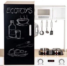 XXL fa gyerekkonyha led világítással