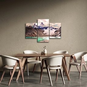 Hegyi tó képe (90x60 cm)