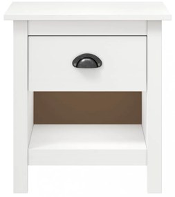 Hill 2 db tömör fenyőfa éjjeliszekrény 46 x 35 x 49,5 cm