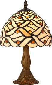 Prezent TIFFANY XVIII. 224 Asztali lámpa 1x40W/E14 IP20