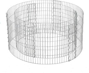 Kerek gabion  kő kosár 90 x 40 cm (Ø x H)