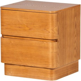 Natúr színű éjjeliszekrény Fejo – WOOOD