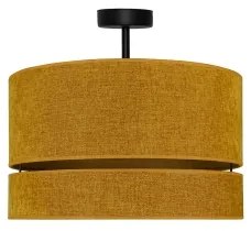 Duolla - Felületre szerelhető csillár DOUBLE 1xE27/15W/230V átm. 40 cm narancs