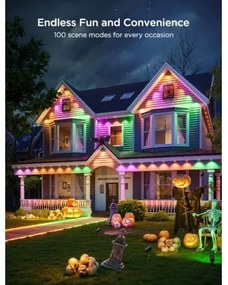 Govee - LED RGBIC Szalag Downlights 30m Wi-Fi Matter IP67