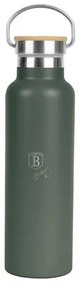 BerlingerHaus Kulacs bambusz kupakkal (0,6 L) Matte Green Collection BH/7219