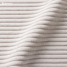 Bézs kárpitozott franciaágy 180x200 cm Mattis Cord – Meise Möbel