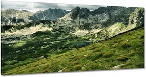 Vászonkép 60x30 Tátra Lengyel hegyek Kilátás