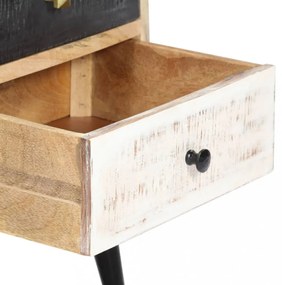 tömör mangófa TV-szekrény 115 x 30 x 47 cm