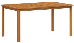 7 részes kert étkező szett fekete polyrattan akáciával, Stackelhető kerti székek párnákkal 2 db fekete polyrattan
